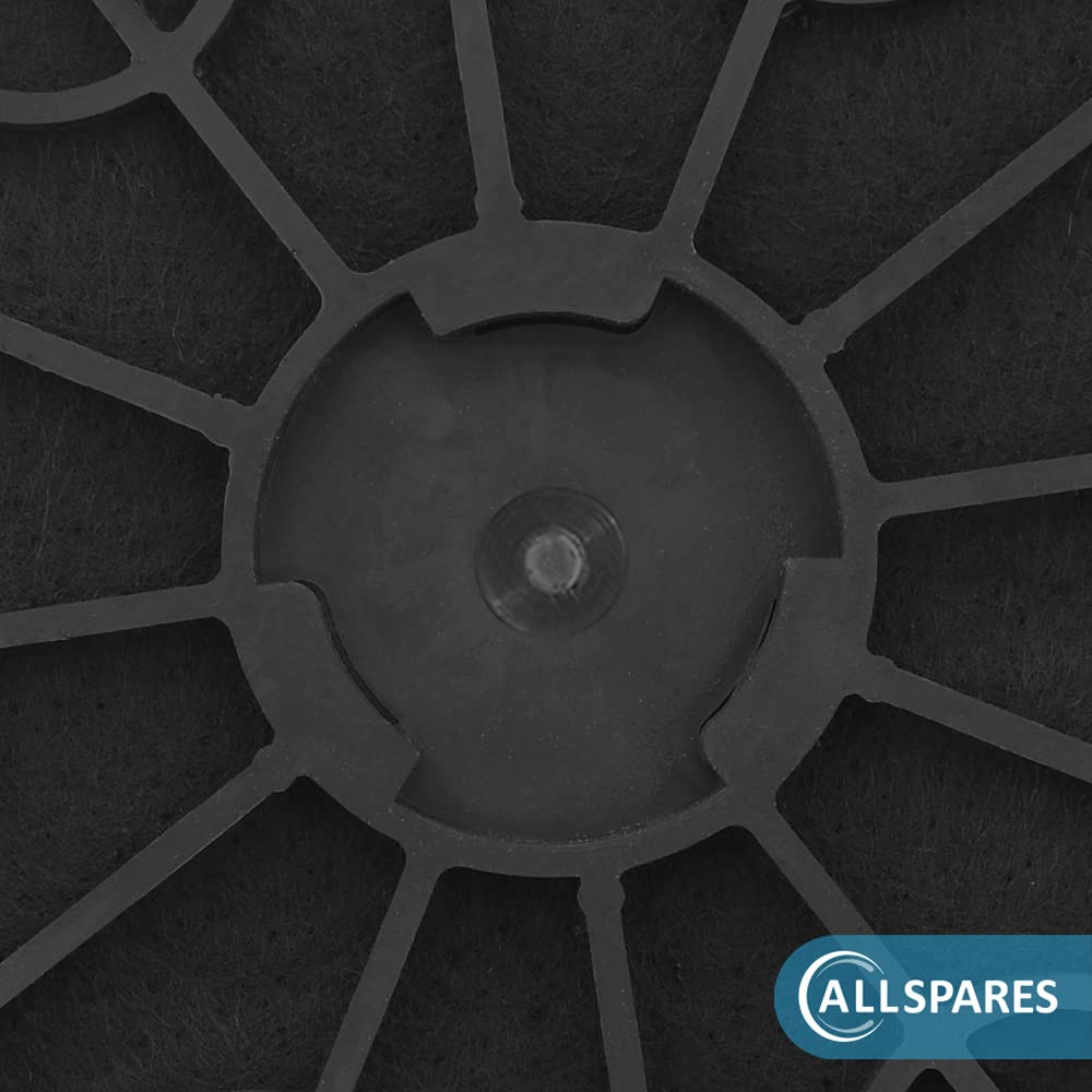 Filtru de carbune activ AllSpares (x2) pentru hote aspiratoare potrivite