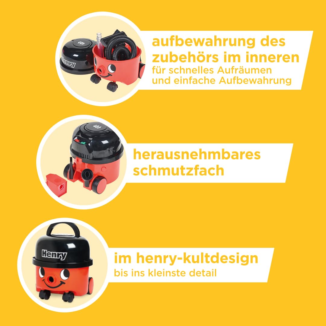 Casdon Henry & Hetty Toy – Aspirator Henry – Aspirator