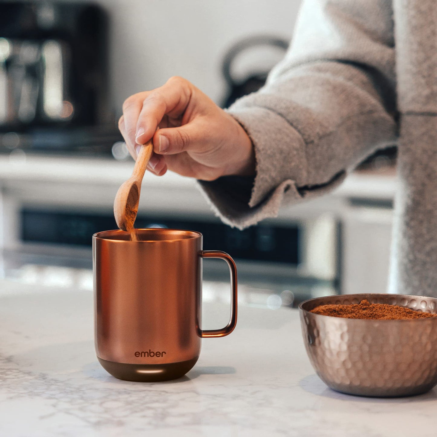 Ember Smart Mug 2 cu setare de temperatura -414 ml,
