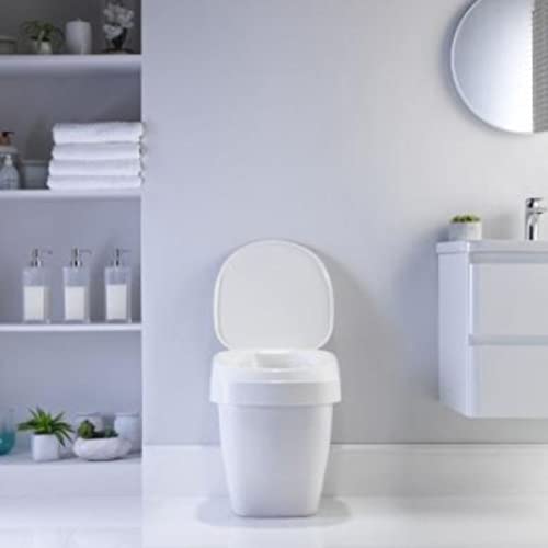 Scaun de toaleta ridicat cu capac Invacare Aquatec