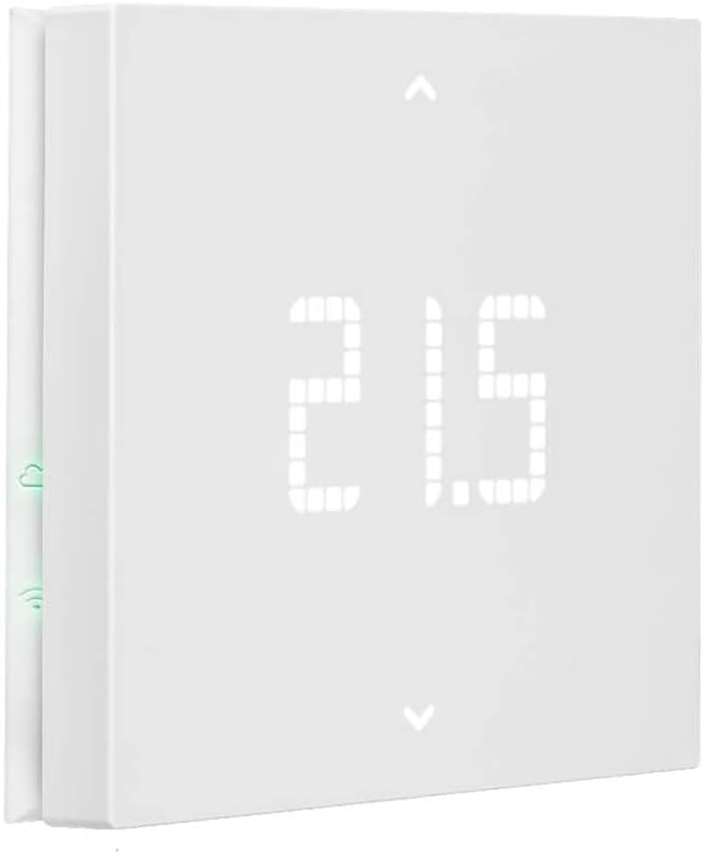 Termostat inteligent Vimar 02912, compatibil cu asistentii vocali Alexa si