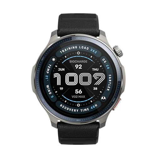 Ceas inteligent Amazfit Balance 2 47mm, ecran AMOLED de 1.5",