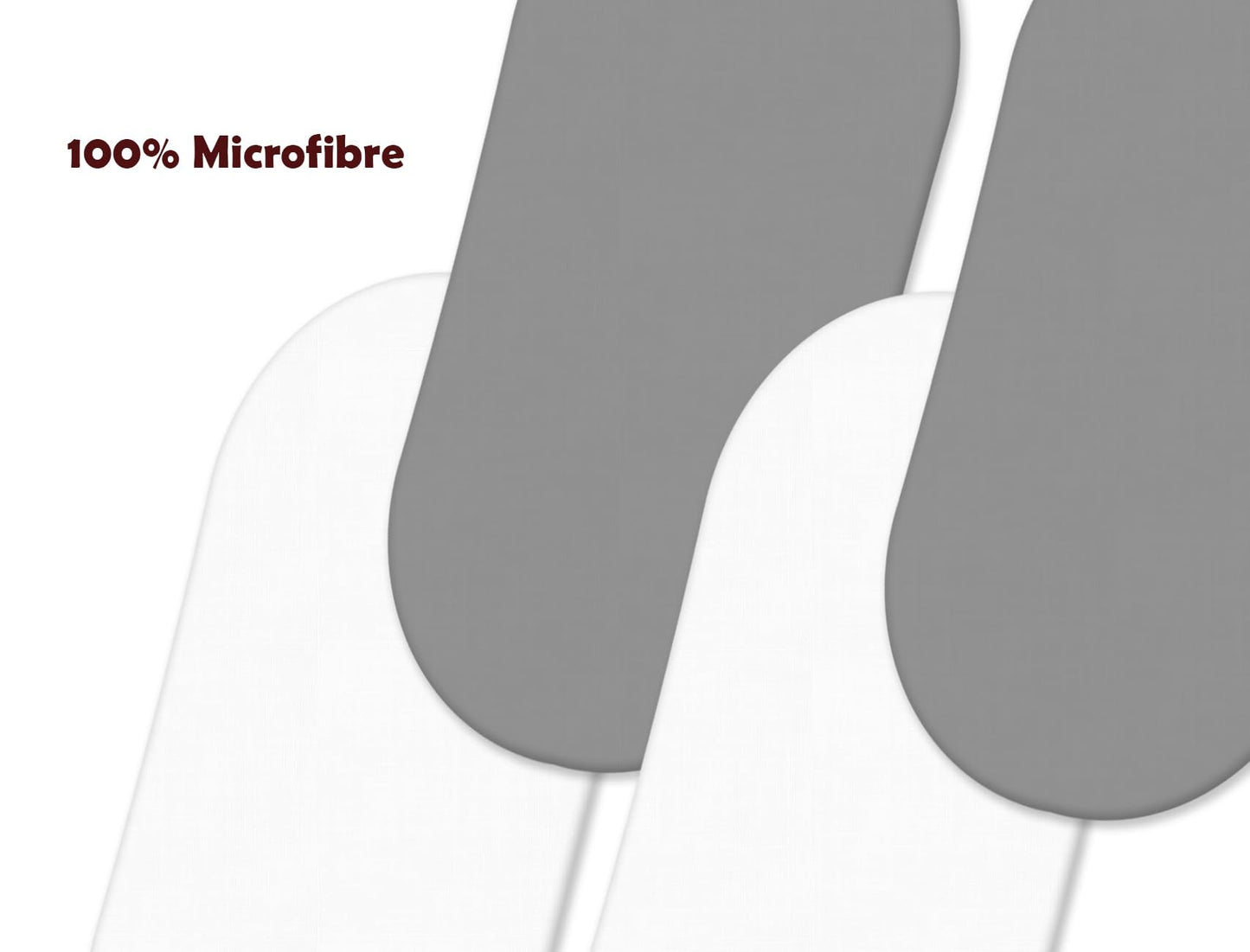 4 x Cearsafuri cu ajustari pentru cosulete pentru bebelusi (75