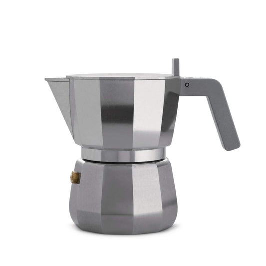 Aparat de cafea Espresso Alessi, Aluminiu, 3 cesti