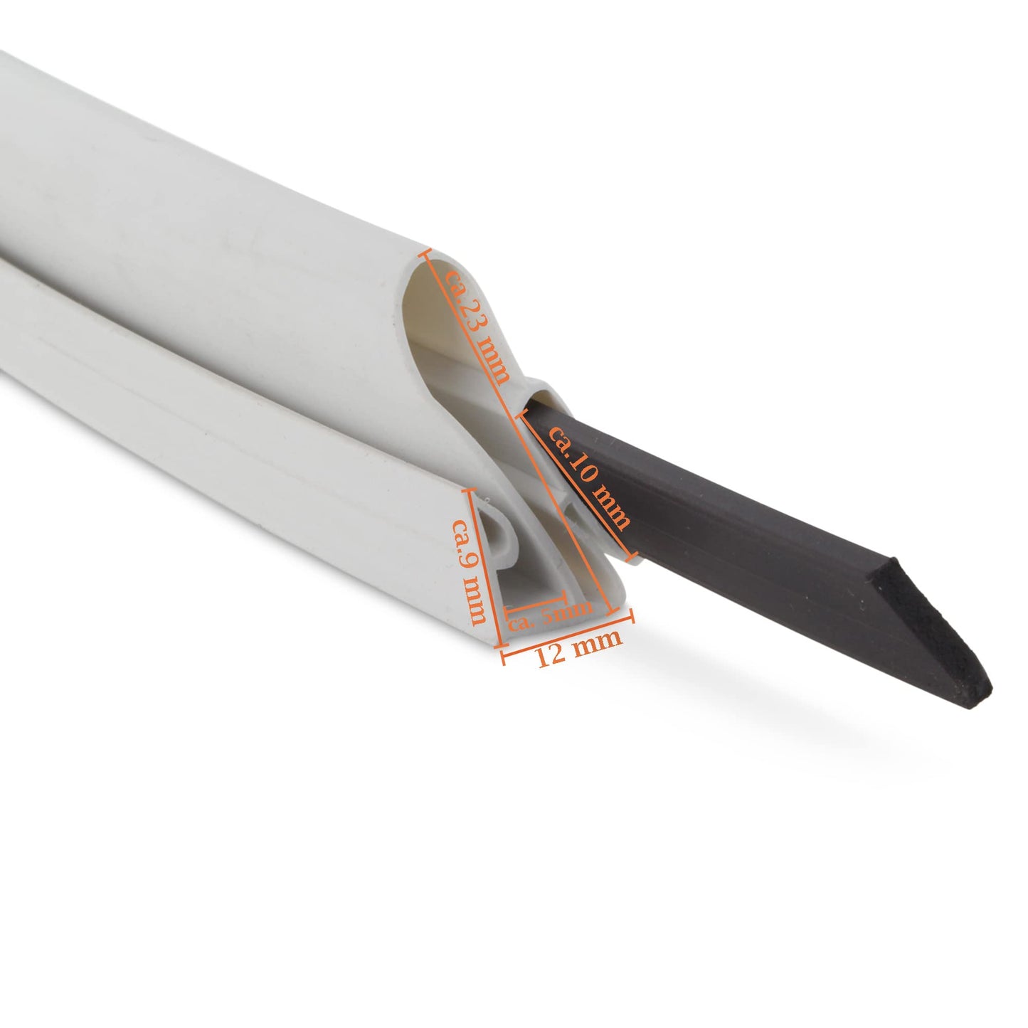 Garnitura magnetica pentru usi DL-pro 1300 x 700 mm Fixare