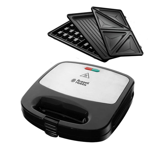 Russell Hobbs Croque Monsieur Maker [3 în 1 multifuncțional] Fiesta (mașină de