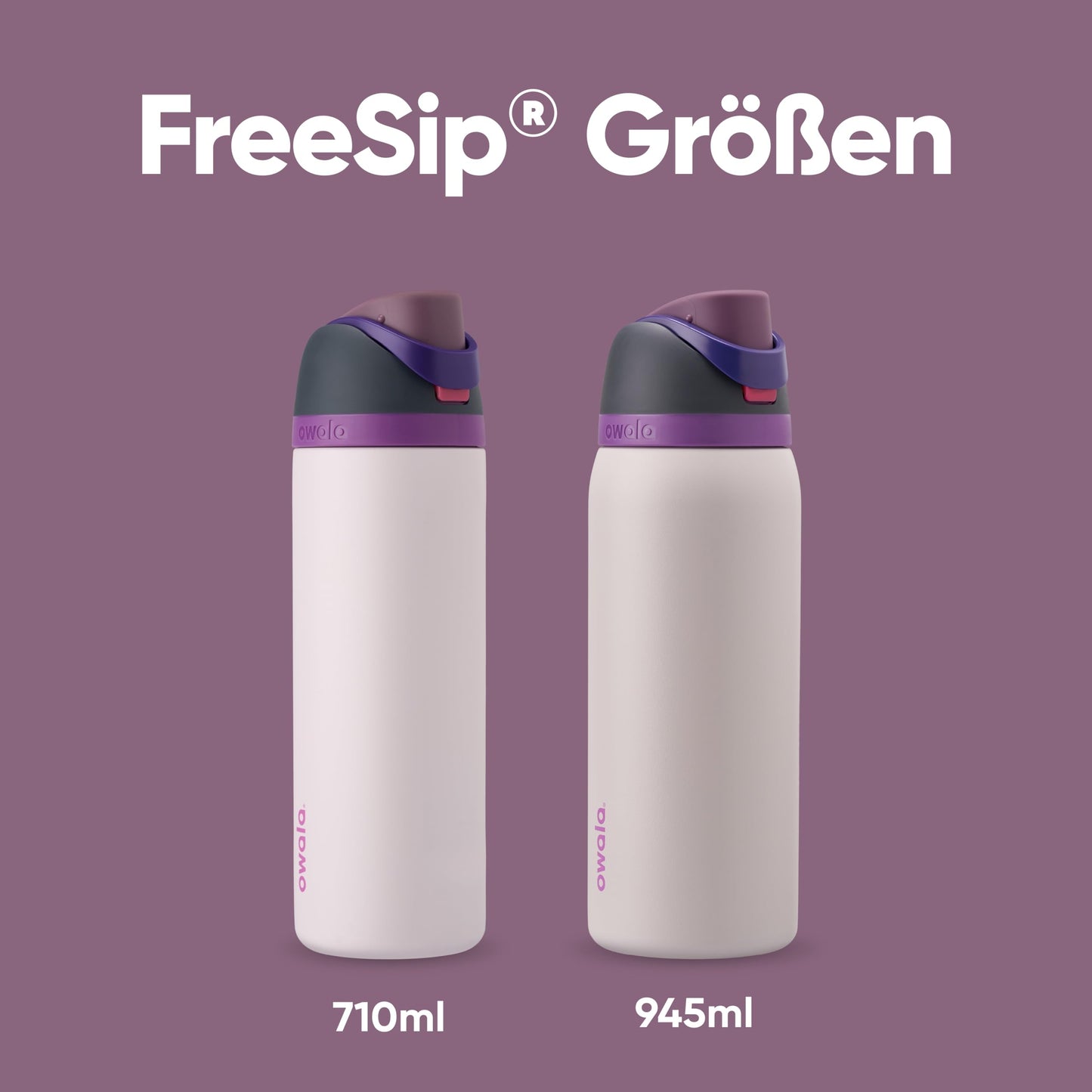 Sticla de apa izolata Owala FreeSip din otel inoxidabil cu