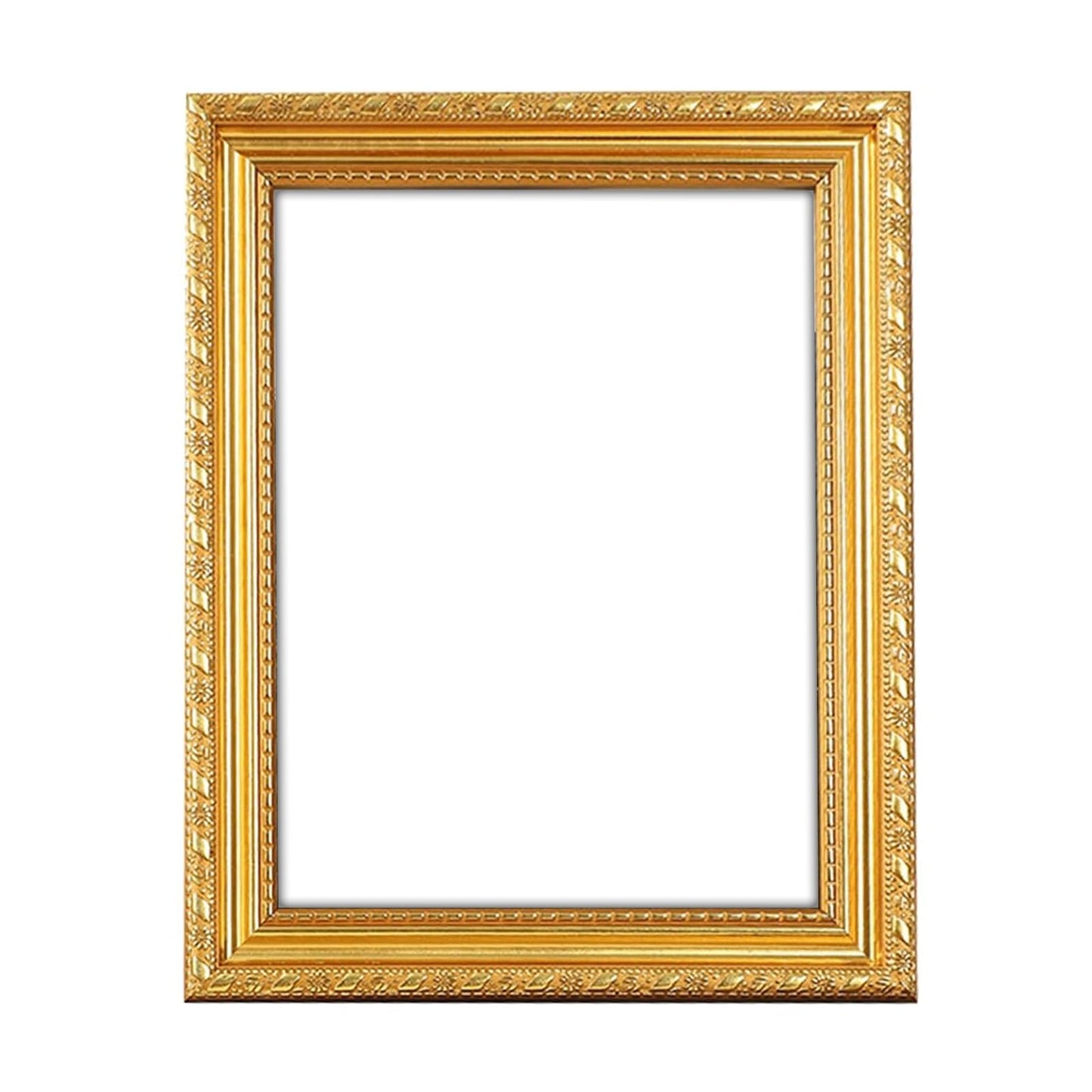 Rama foto A4, aurie, ornamentata, pentru fotografii, opere de arta