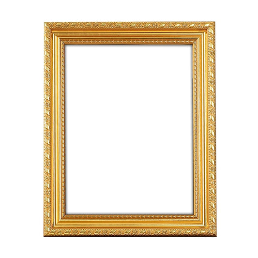 Rama foto A4, aurie, ornamentata, pentru fotografii, opere de arta