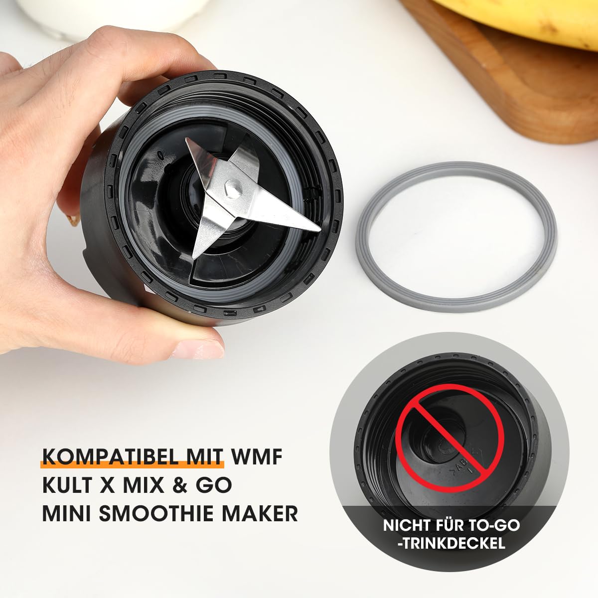 Aieve Pachet de 6 inele de etansare, garnitura de cauciuc,