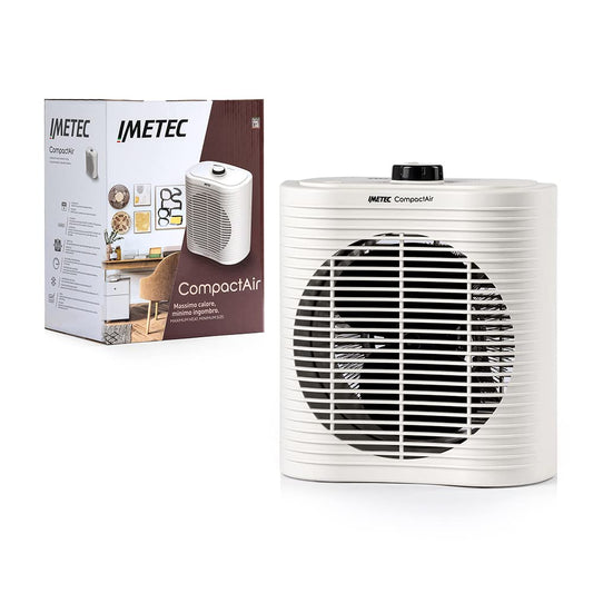 Imetec Compact Air, încălzitor cu ventilator mic și puternic, încălzitor electric, 2000