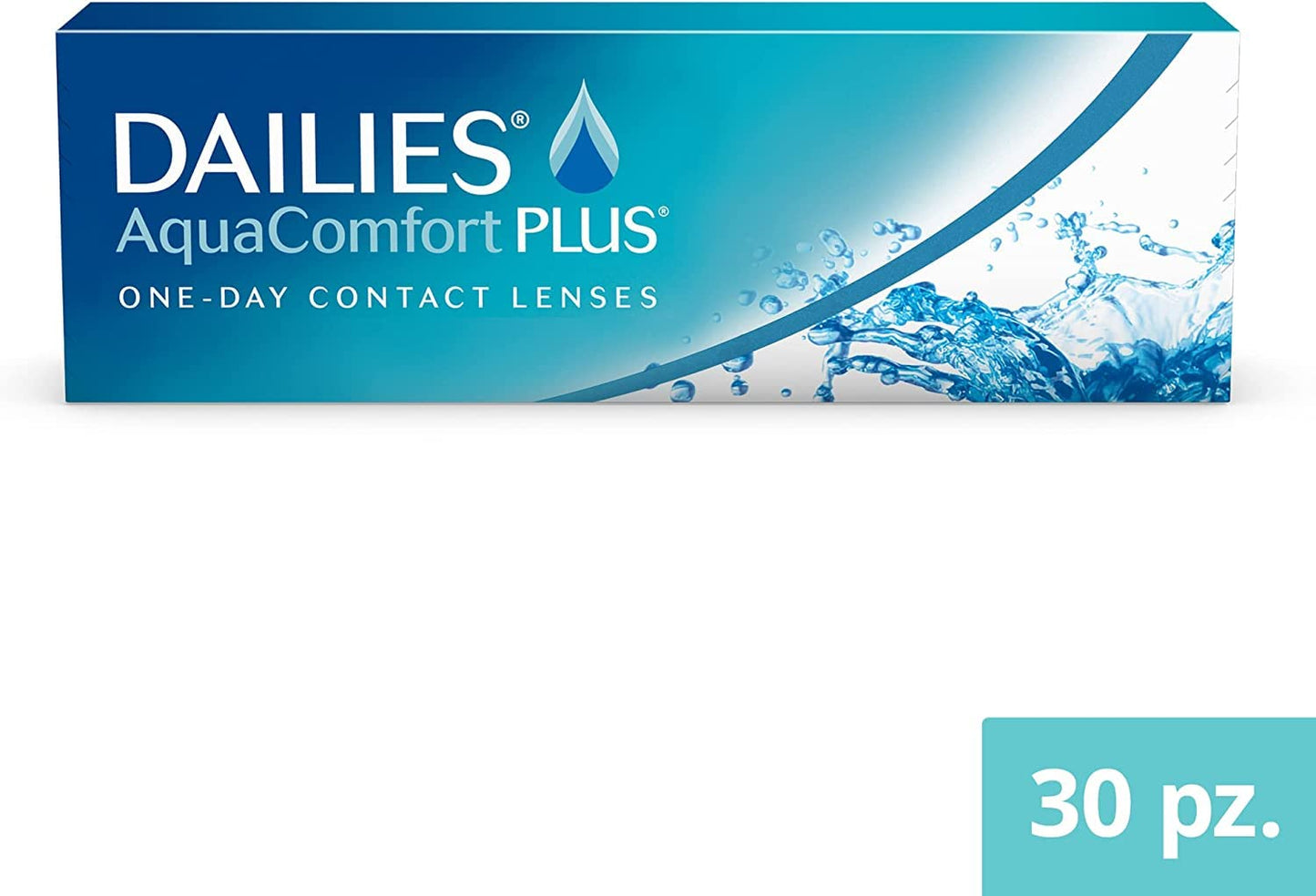 Lentile de contact zilnice AquaComfort Plus, 30 de