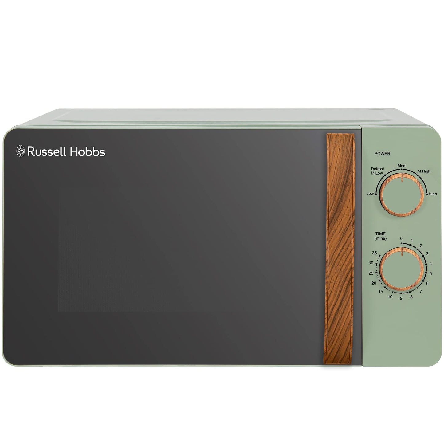 Russell Hobbs RHMM713MG-N Cuptor manual cu microunde, verde mat, 17 litri, cu