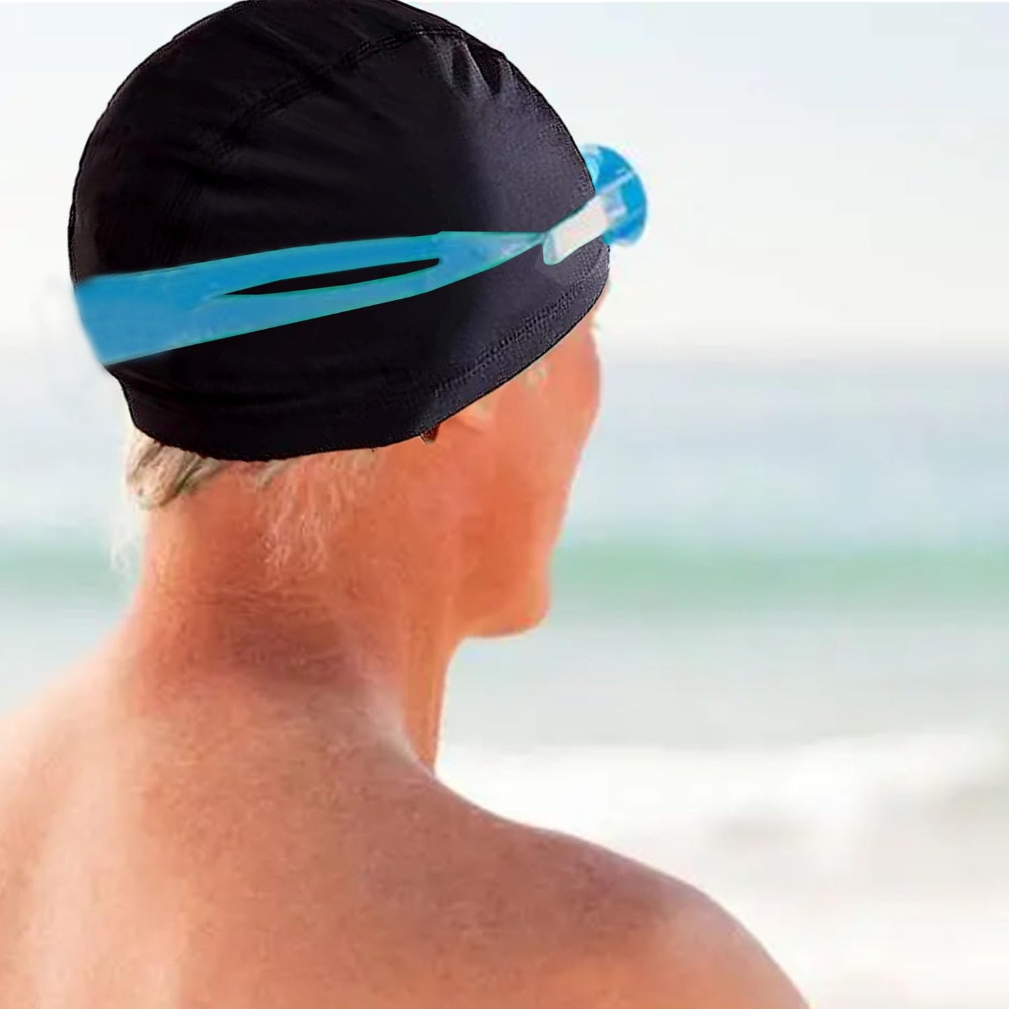 2 bucati casca de inot unisex pentru femei si barbati