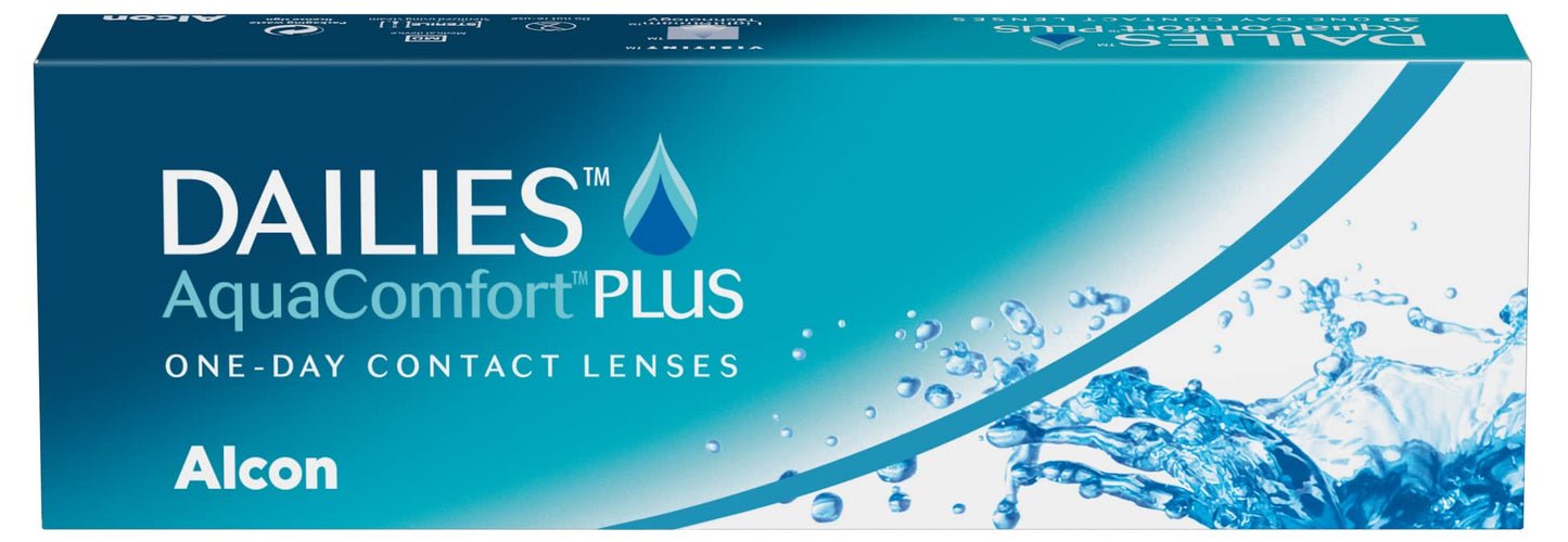 Lentile de contact zilnice AquaComfort Plus, 30 de