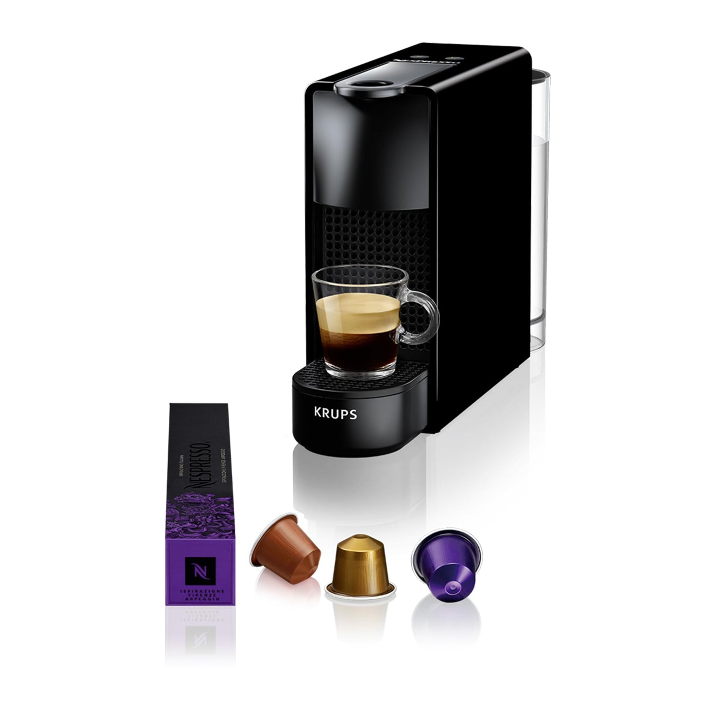 Nespresso Krups Essenza Mini - aparat de cafea cu capsule, negru, 33