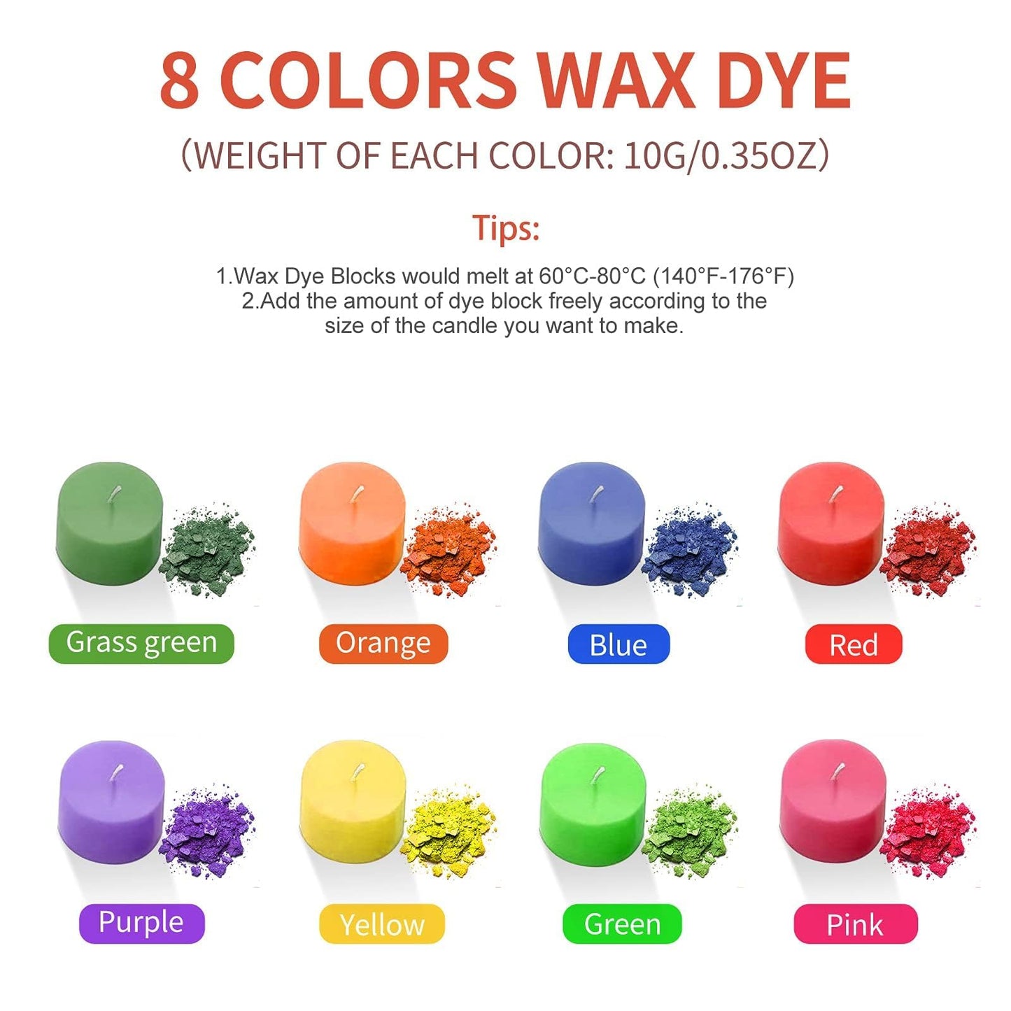 Kit DIY pentru confectionarea lumanarilor ETUOLIFE, pentru adulti, ceara de