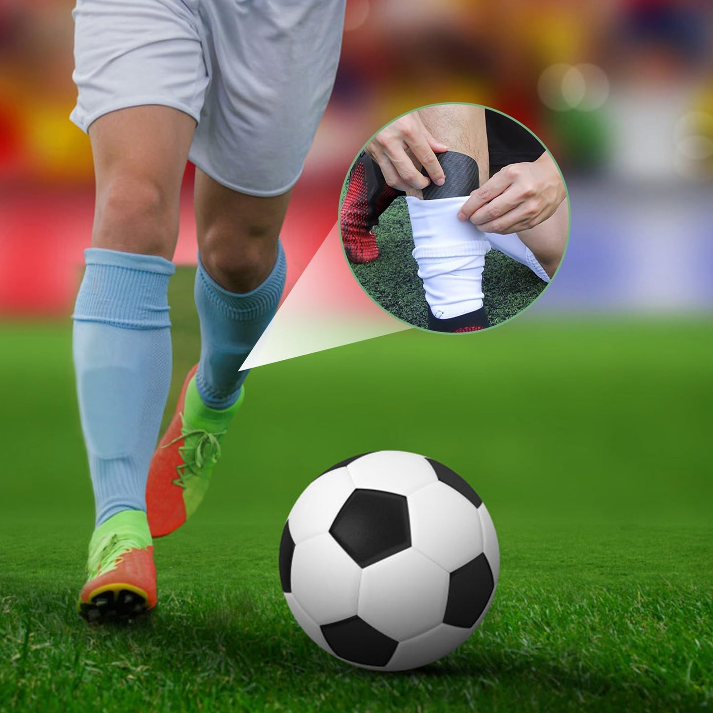 Mini aparatori de tibie pentru fotbal, gri foarte inchis, protectie