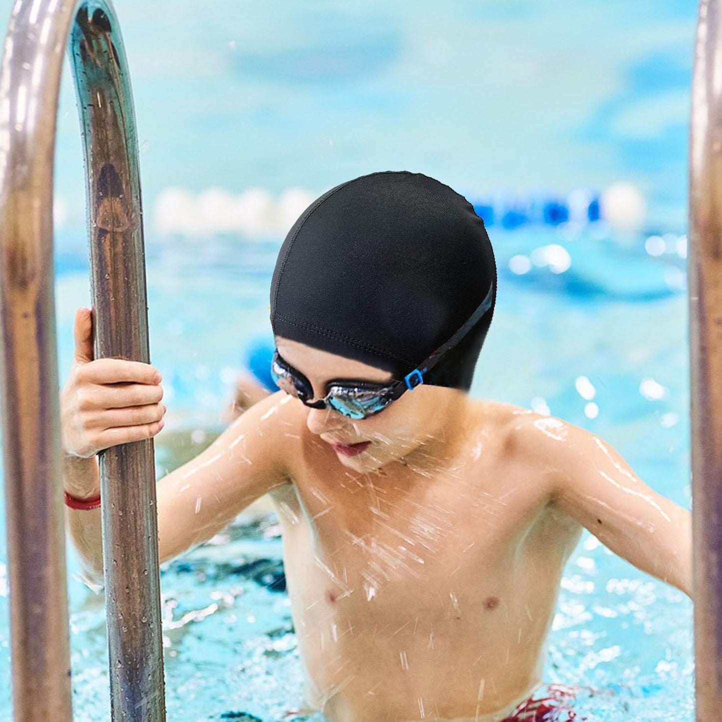 2 bucati casca de inot unisex pentru femei si barbati