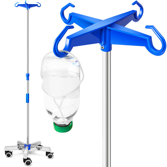 Stalp IV din otel inoxidabil AIESI® cu 4 carlige d
