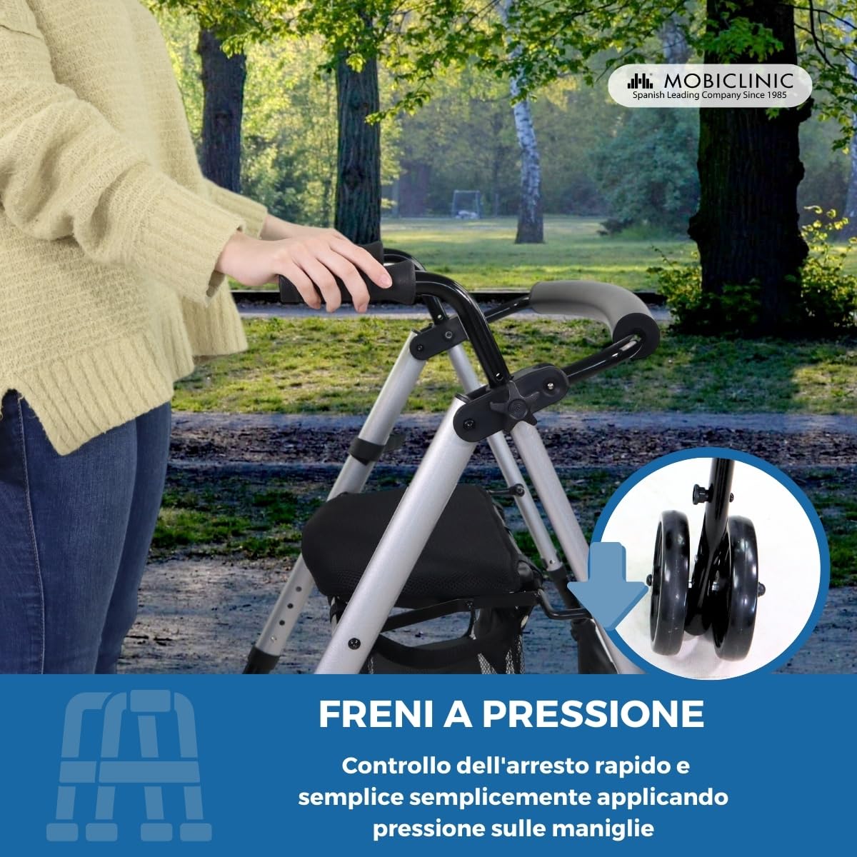 Mobiclinic®, Trombator pentru adulti, Pliabil, Uso