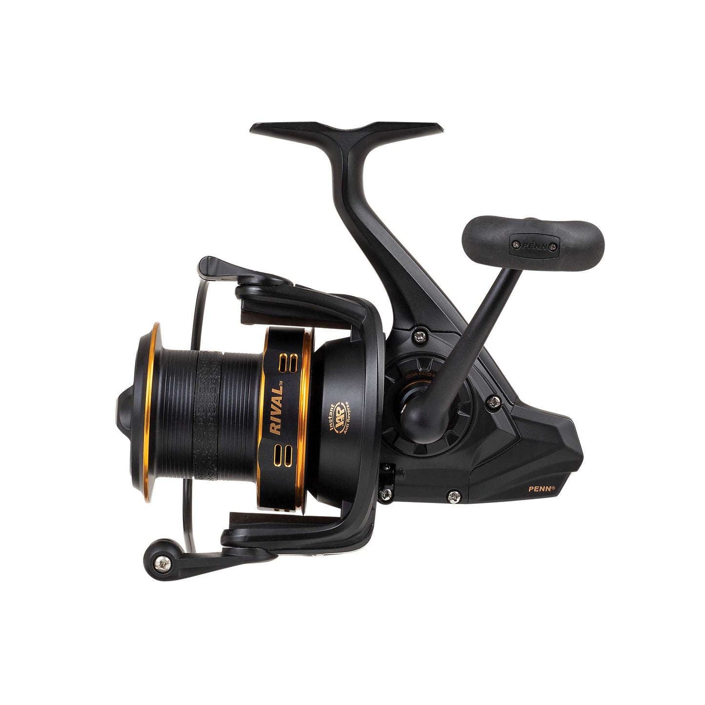 Mulineta de spinning PENN Rival Longcast Gold, pescuit maritim, usoara,