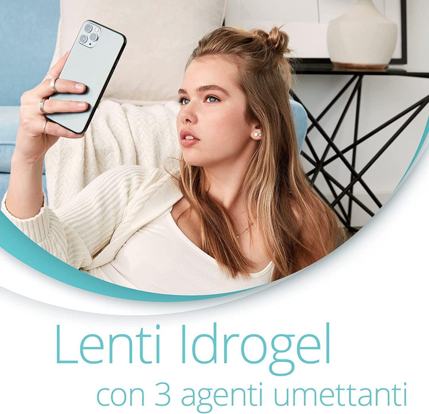 Lentile de contact zilnice AquaComfort Plus, 30 de
