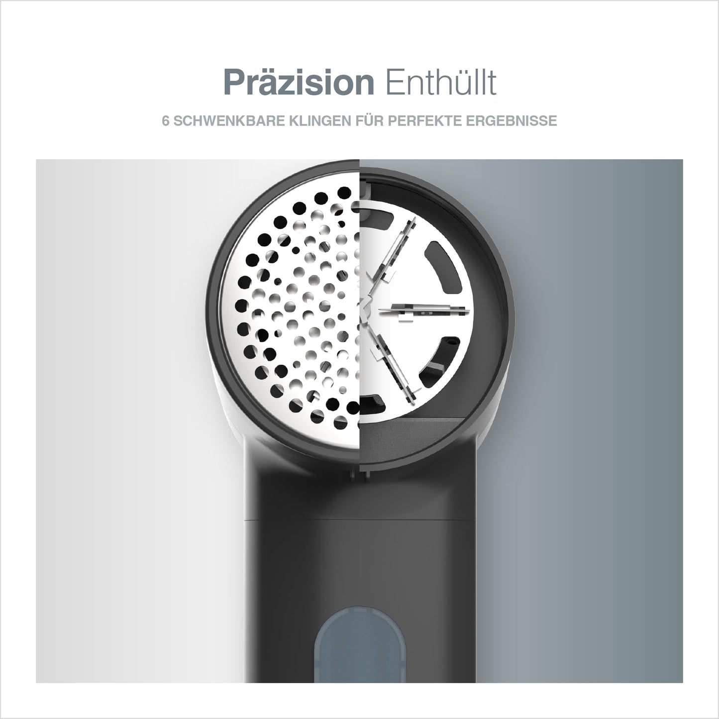 PORTENTUM Aparat electric de indepartare a scamelor – Afisaj LED,