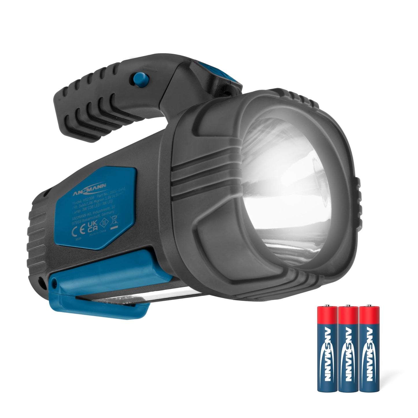 Spot LED portabil ANSMANN, super luminos si distanta fascicul lung