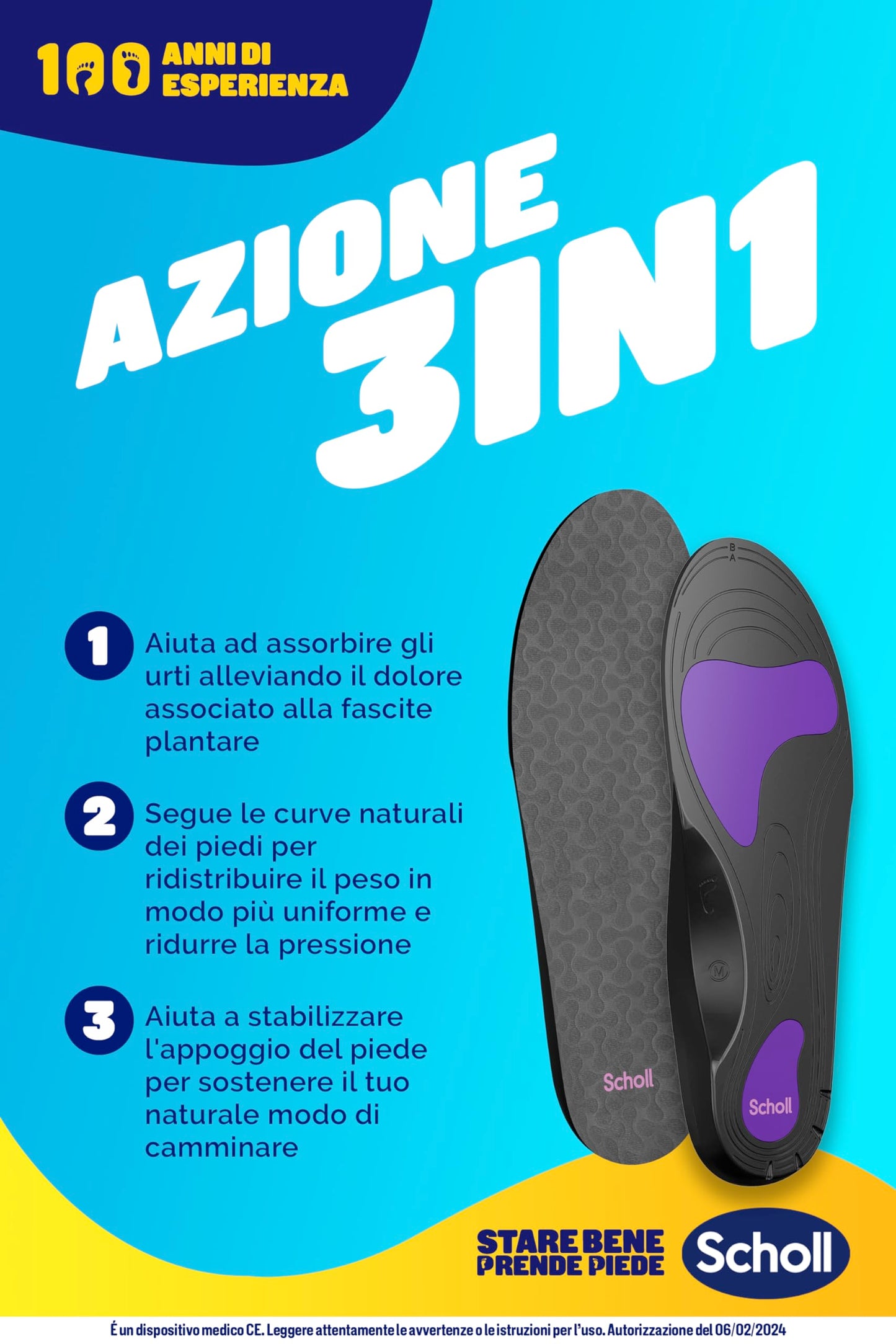 Branturi Scholl In-Balance pentru ameliorarea dure