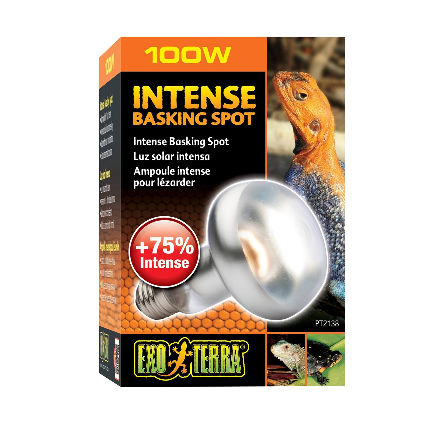 Spot termic Exo Terra Intense Basking Spot, R25, 100W, soclu