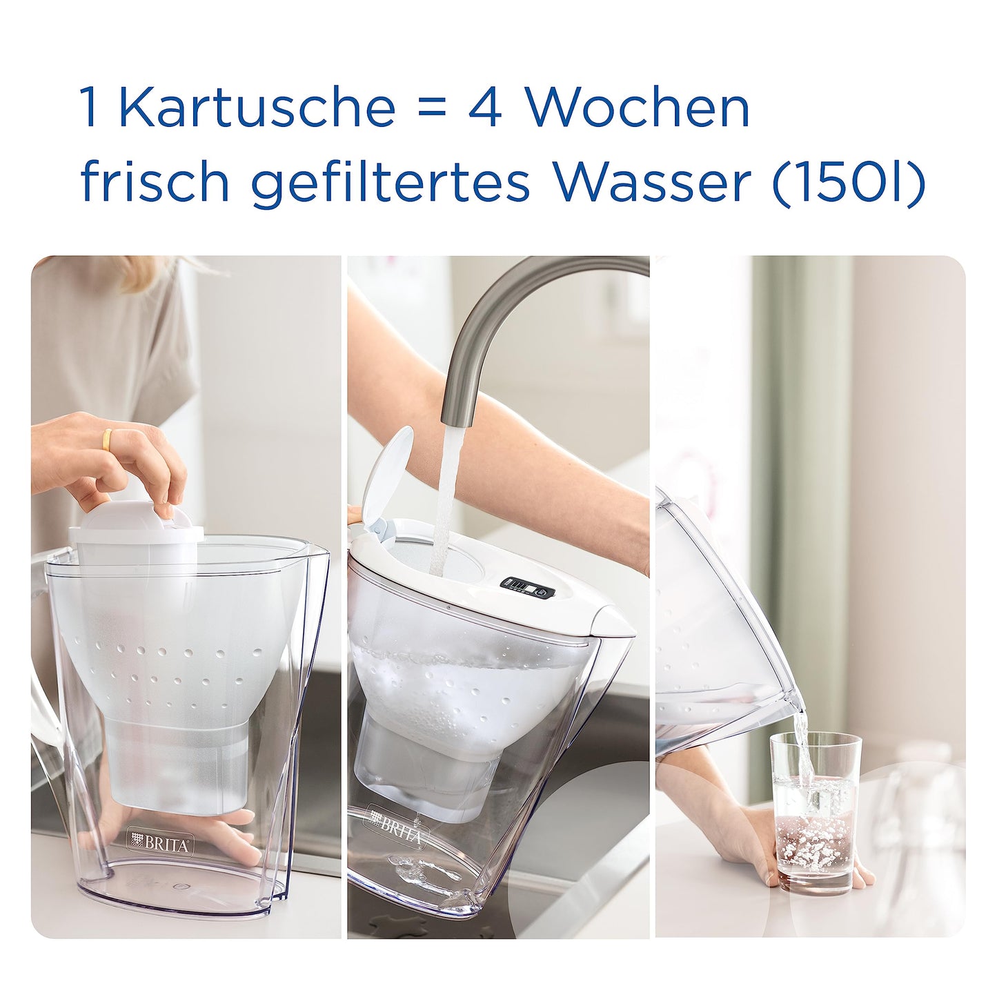 Carafa filtranta de apa BRITA Marella din grafit (2,4 l)