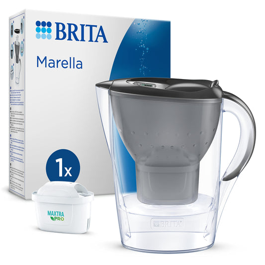 Carafa filtranta de apa BRITA Marella din grafit (2,4 l)