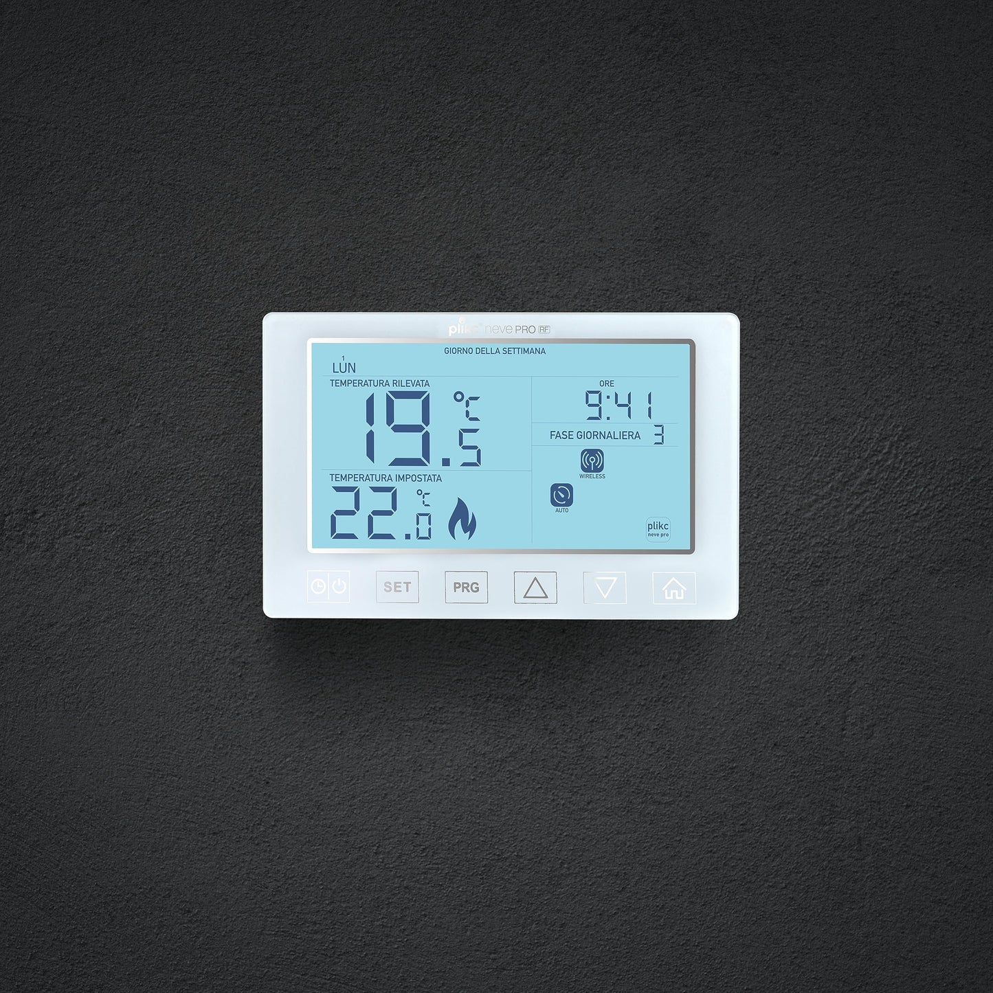 Plikc - Cronotermostat digital saptamanal - Neve (Neve PRO)